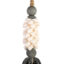 Tassel de Bali com Conchas White Moon e Macramê Cinza - 40cm