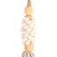 Tassel de Bali com Conchas White Moon e Macramê Branco - 40cm